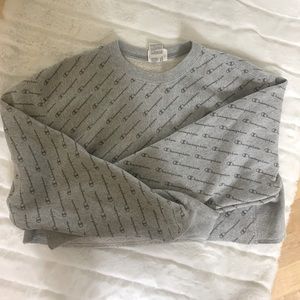 Two piece crop sweat set